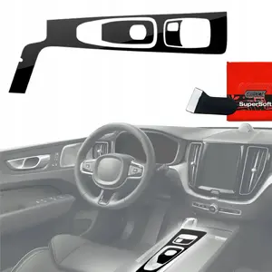 Interior protective film GrizzGlass PianoSkin Glossy for Volvo XC60 D4 (2020–2021) 3-in-1
