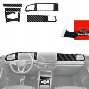 Interior Trim Film GrizzGlass PianoSkin Glossy for Volkswagen Tiguan 3 (2024–2025) 5-in-1