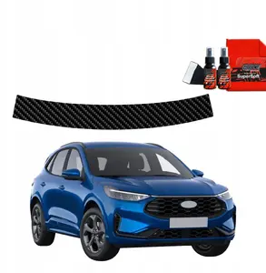 Trunk sill protector GrizzGlass BodyShield for Ford Kuga Active X Facelift 2024–2025, carbon-look film