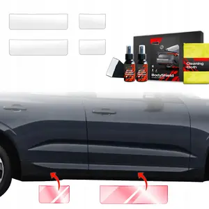 Protective Door Sill Film GrizzGlass BodyShield for Volvo XC60 II (2022–2025) 4-piece set