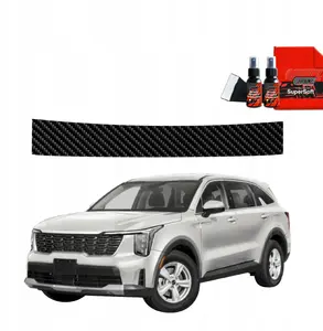 GrizzGlass BodyShield rear bumper sill protector for Kia Sorento (2023–2025) – carbon-look film