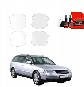 Protective door handle film GrizzGlass BodyShield for Volkswagen Passat B5 Variant Facelift (2000–2005) 4-piece set