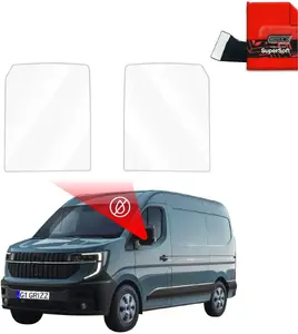 Pret lietus plēve spoguļiem GrizzGlass ZeroDrop priekš Renault Master 2025–2026