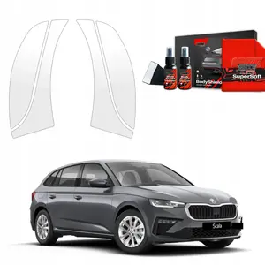 Aizsargplēve GrizzGlass BodyShield priekš Skoda Scala (2023–2025), komplekts 4 in 1