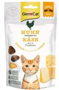 Kaķu našķis Gimborn GIMCAT Crunchy Snack Vistas un siera 50 g