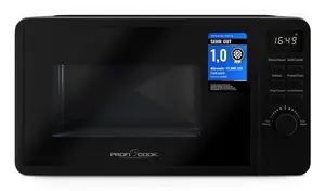 Grill Microwave ProfiCook PC-MWG 1319, Countertop, 20 L, 700 W, Black