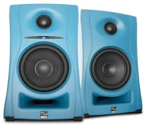 Monitor speakers audio technica LP-UNF-B pair with Bluetooth, multimedia desktop monitors, blue