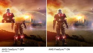 Plūstoša spēle bez plīsumiem ar AMD FreeSync™ Premium