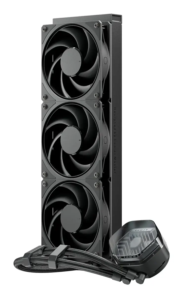 Cooler Master MasterLiquid ATMOS Stealth 120 mm šķidruma komplekts Photo 2