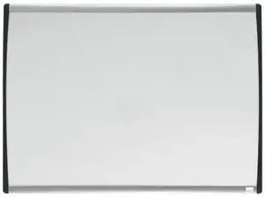 Whiteboard NOBO Small Magnetic with Arched Frame 58.5×43 cm, grey frame
