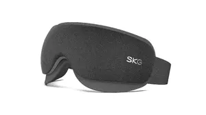 Eye Massager SKG ES500, battery-powered, compression massage, heat function, 10 W, grey