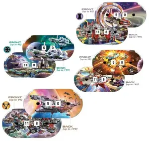 Galda spēle IUVI Games Star Realms: Rise of Empire — papildinājums, 4 skaitītāji