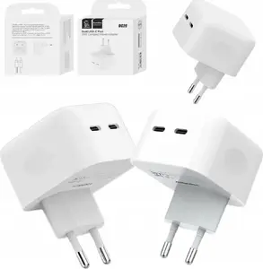 Tīkla lādētājs No name DENMEN Dual USB‑C 35W DC20, divu portu uzlāde