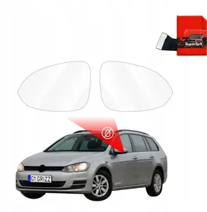 Side mirror rain protection film GrizzGlass ZeroDrop for Volkswagen Golf 7 Variant (2013–2020)
