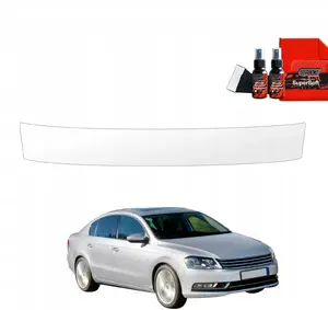 Protective Rear Bumper/Sill Film GrizzGlass BodyShield for Volkswagen Passat B7 Sedan 2010–2014