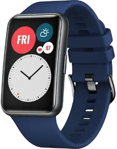 Силиконовый ремешок FIXED для Huawei Watch FIT, синий