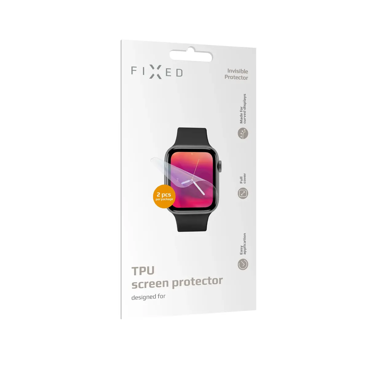 FIXED Invisible Protector — ekrāna plēve Apple Watch 45 mm Photo 2