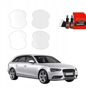 Protective door handle film GrizzGlass BodyShield for Audi A4 B8 Avant Facelifting (2011–2015) 4-piece set