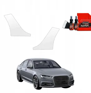 Aizsargplēve GrizzGlass BodyShield priekš Audi A6 C7 Sedan (2011–2014) — komplekts riteņu arku aizsardzībai (2‑1)