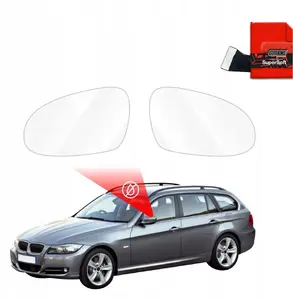 Car mirror rain protection film GrizzGlass ZeroDrop for BMW 3 Series E91 Touring LCI (2008–2012)