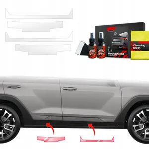Aizsargplēve uz sliekšņiem GrizzGlass BodyShield priekš SsangYong Torres 2024–2025, komplekts 4 gab.