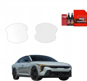 Protective film GrizzGlass BodyShield for Kia K4 (2025–2026) — handle area protection, 2-in-1 set
