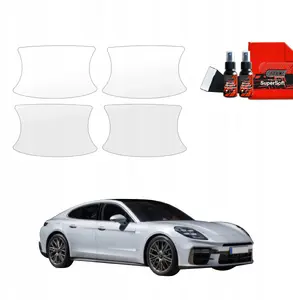 Protective film GrizzGlass BodyShield for door handles — Porsche Panamera 2 (2016–2024), set 4-in-1