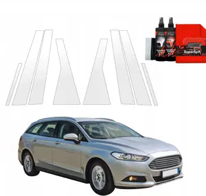 Protective pillar film GrizzGlass BodyShield for Ford Mondeo Mk5 Estate (2014–2019) set 8-in-1