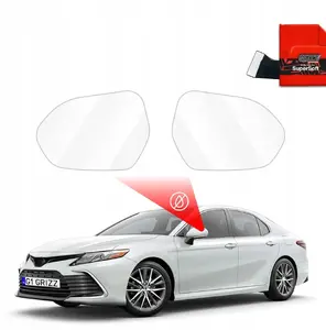 Side mirror rain protection film GrizzGlass ZeroDrop for Toyota Camry 2020–2024