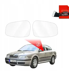 Side mirror rain protection film GrizzGlass ZeroDrop for Skoda Octavia (1996–2010)