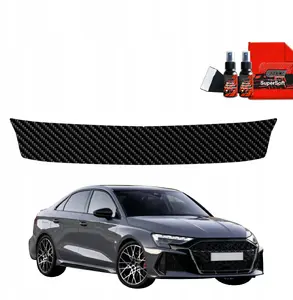 Protective Carbon-Pattern Trunk Sill Film GrizzGlass BodyShield for Audi RS3 (2025)