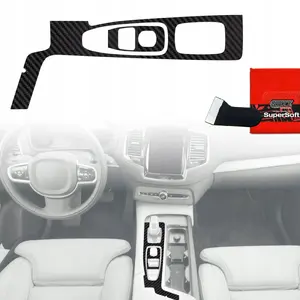 Interior protective film GrizzGlass PianoSkin Matte for Volvo XC90 B6 Drive Mode (2020–2021) [2-in-1]