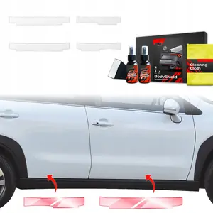 Aizsargplēve apmalei GrizzGlass BodyShield priekš Suzuki S-Cross 2021–2025, komplekts 4 gab.