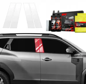 Protective pillar film GrizzGlass BodyShield for Dacia Duster 2024–2025 4-piece set