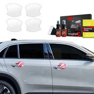 Protective film for door handles GrizzGlass BodyShield for Fiat 600 (2023–2025) 4-piece set