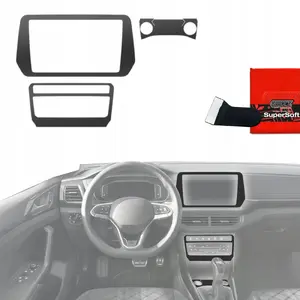 Protective Interior Film GrizzGlass PianoSkin Matte for Volkswagen T-Cross (2025) 4-in-1