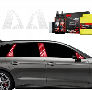 Aizsargplēve uz statņiem GrizzGlass BodyShield priekš Audi A4 Avant (2019–2024) [10w1] — GrizzGlass