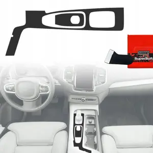 Interior protective film GrizzGlass PianoSkin Matte for Volvo XC90 T8 2021–2022, 2-in-1