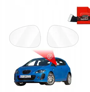 Pretlietus spoguļa plēve GrizzGlass ZeroDrop priekš Seat Leon (2009–2020)