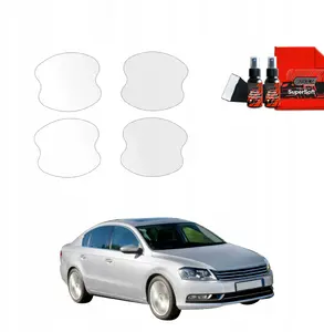 Protective Door Handle Film GrizzGlass BodyShield for Volkswagen Passat B7 Sedan (2010–2014) set 4 pieces