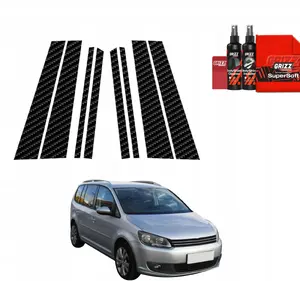Aizsargplēve GrizzGlass BodyShield Volkswagen Touran I MPV 5D (2010–2015) — oglekļa raksts, komplekts statņiem (8 gab.)