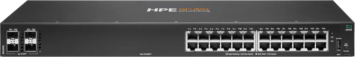 HP Aruba Networking CX 6000 L3 Switch Photo 2