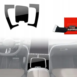 Interior Film GrizzGlass PianoSkin Glossy for Mercedes C-Class W206 (2021–2025) — 3-in-1