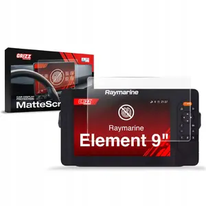 Screen Protection Film GrizzGlass for Raymarine Element 9 — matte anti-glare protector