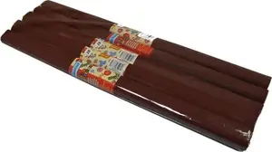 Crepe Paper Sheets SCHEMAT pack of 10, color 28 dark brown