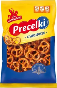 Снэк соленые крендельки Lajkonik PRECELKI LAJKONIK 130 г - запеченные соленые палочки