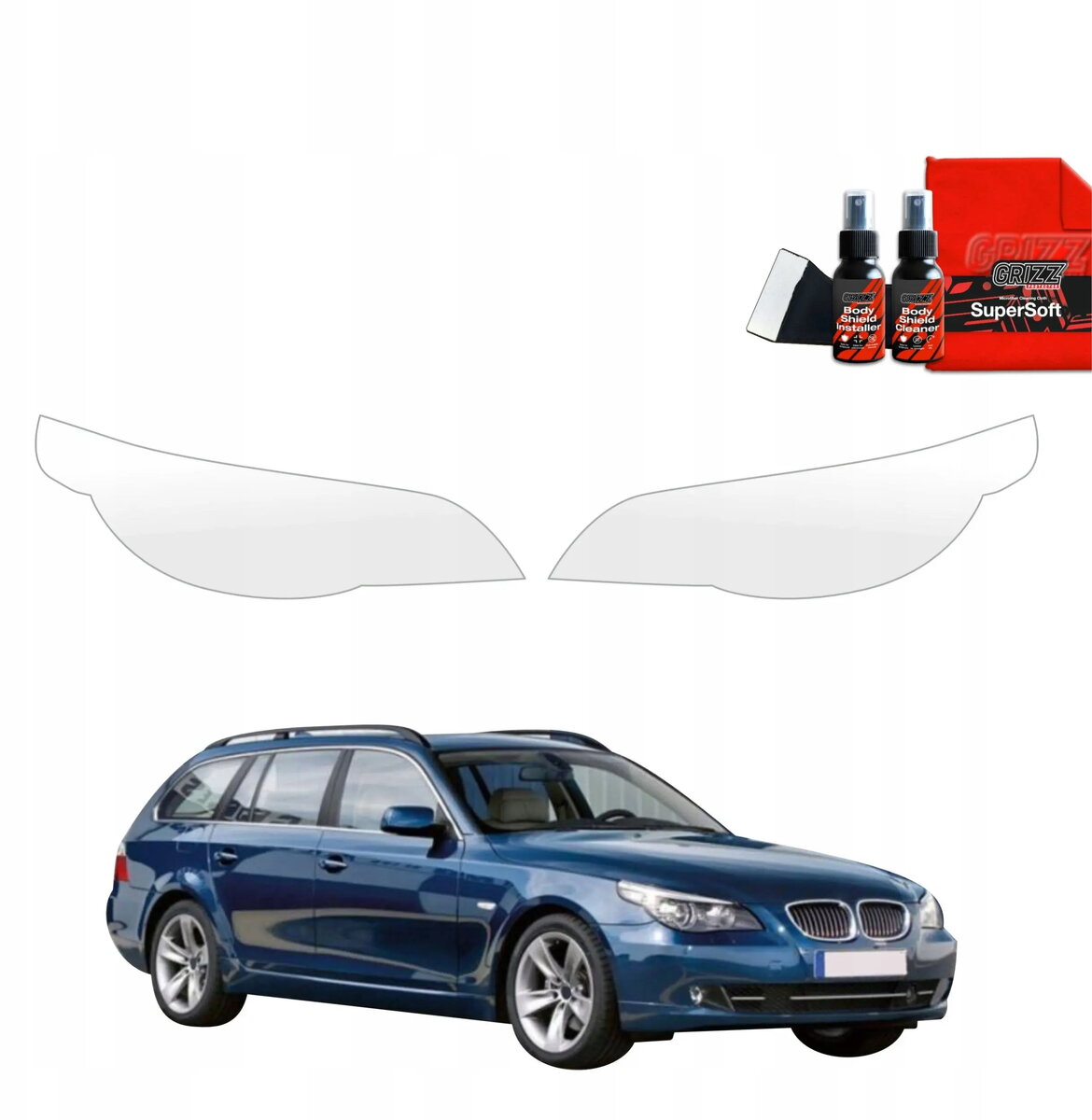 Aizsargplēve GrizzGlass BodyShield priekš BMW 5
