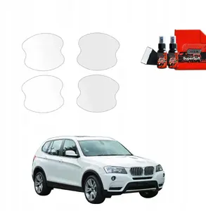 Protective film GrizzGlass BodyShield for BMW X3 F25 (2010–2014) — door handle protection set 4 pieces