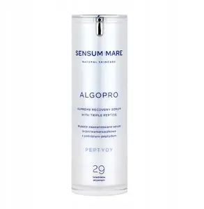 Pretgrumbu serums Sensum Mare Algopro ar trīskāršu peptīdu, 30 ml