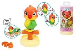 Игрушечная птица SIMBA Pamper Petz Mini Papuga — миниатюрная фигурка питомца
